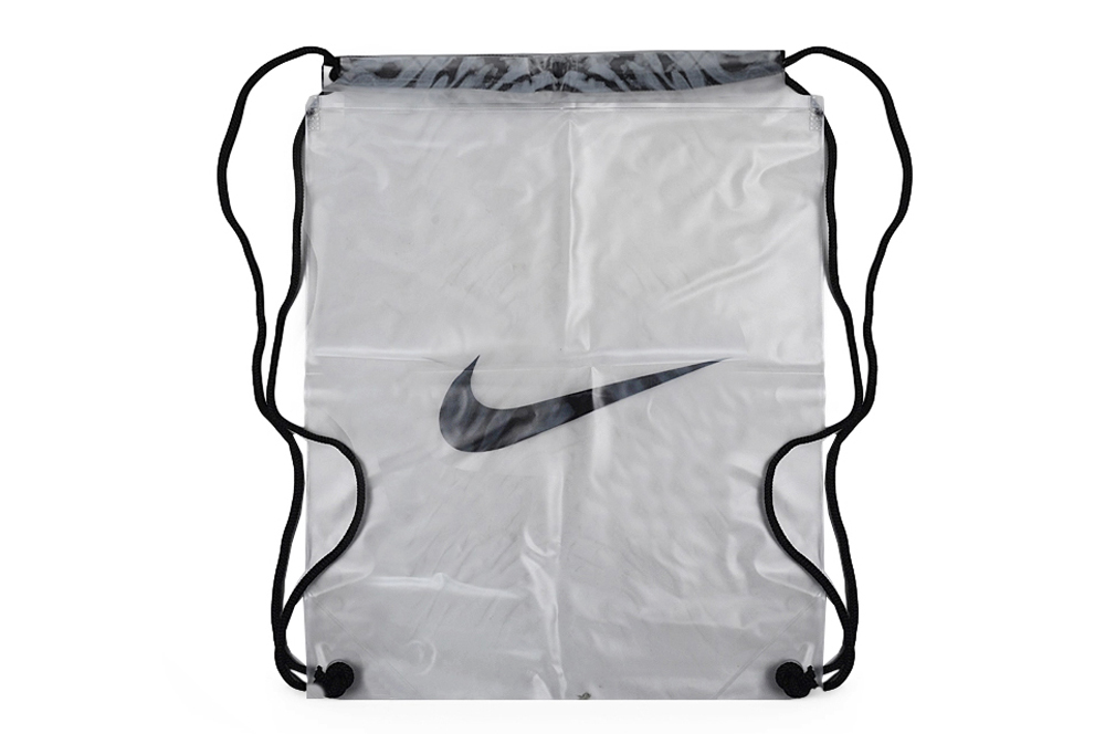 Nike White and Gray Boot Bag