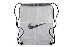 Nike White and Gray Boot Bag