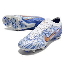Nike Zoom Mercurial Vapor 15 Elite Aluminium Studs SG Blue CR7 Football Boot