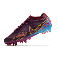 Nike Zoom Mercurial Vapor 15 Elite Purple Aluminium Studs SG Football Boot Mbappe