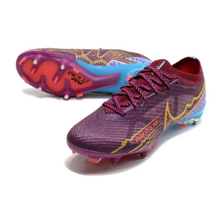Nike Zoom Mercurial Vapor 15 Elite Purple Aluminium Studs SG Football Boot Mbappe