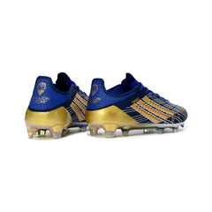 Adidas F50 Elite Dembele Golden and Blue Firm Ground FG Football Boot
