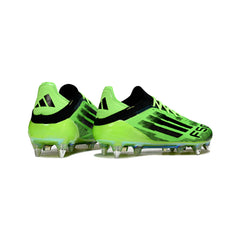 Adidas F50 Primeknit Elite Green and Black Mixed Studs SG Football Boot