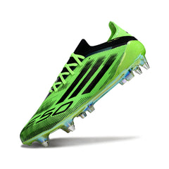 Adidas F50 Primeknit Elite Green and Black Mixed Studs SG Football Boot