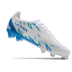 Puma Ultra Ultimate White and Blue Firm Ground FG Football Boot