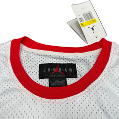 White and Red Jordan Tank Top