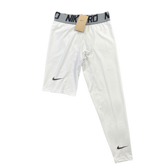 Nike White Cut Base Layer Pants