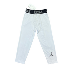 Jordan White Base Layer Pants