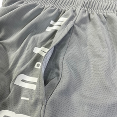 Jordan Grey and White Shorts
