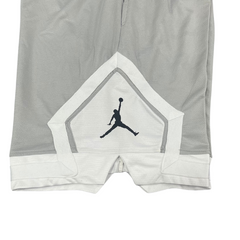 Jordan Grey and White Shorts