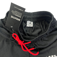 Nike Air Jordan Black, White, and Red Shorts