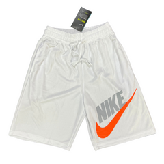 Nike White, Gray, and Orange Shorts