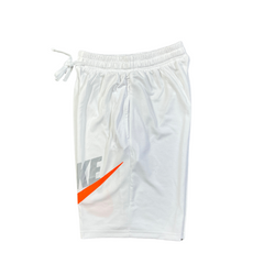 Nike White, Gray, and Orange Shorts