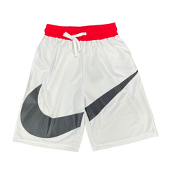 Nike White, Red, and Gray Shorts