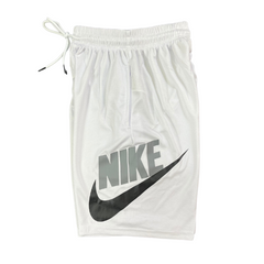 Nike White, Gray and Black Shorts