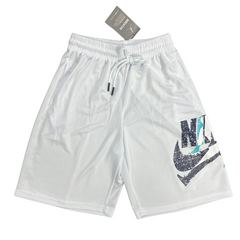 Nike Air Jordan White, Grey, and Blue Shorts