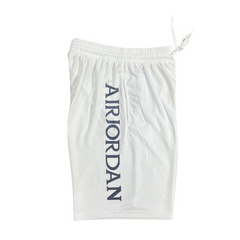 Nike Air Jordan White, Grey, and Blue Shorts