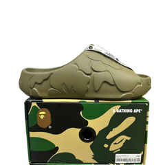 Slide Bape Sta Camo Olive Green