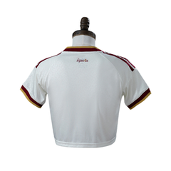 Spain Adidas 2026 Away Women's Baby Tee Version Football T-Shirt