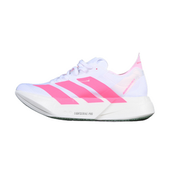 Adidas Adizero Adios Pro 4 White and Pink Running Shoes