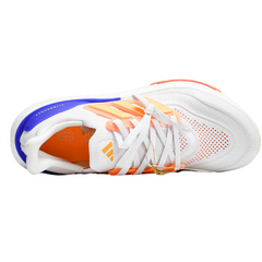 Adidas Ultraboost Light White,Blue and Orange Running Shoes