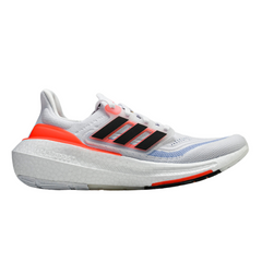 Adidas Ultraboost Light White and Orange Running Shoes