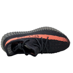 Adidas Yeezy Boost 350V2 Black and Red Sneakers