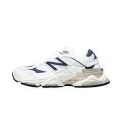 New Balance 9060 White & Navy Sneakers