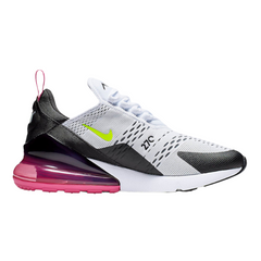 Nike Air Max 270 React Black Fuschia Volt Sneakers