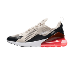 Nike Air Max 270 React Light Bone & Hot Punch Sneakers