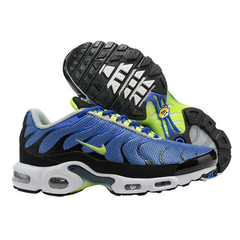 Nike Air Max Plus TN Blue, Black and Green Sneakers