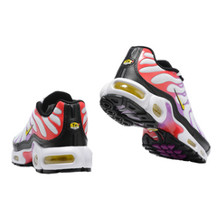 Nike Air Max Plus TN White, Red and Purple Sneakers