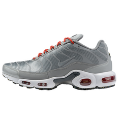 Nike Air Max Plus TN Gray and Red Sneakers