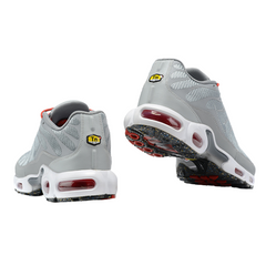 Nike Air Max Plus TN Gray and Red Sneakers