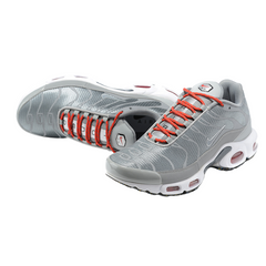 Nike Air Max Plus TN Gray and Red Sneakers