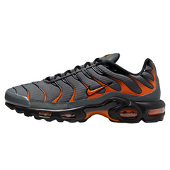 Nike Air Max Plus TN Gray and Orange Sneakers