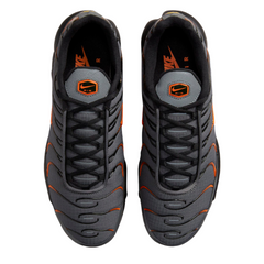 Nike Air Max Plus TN Gray and Orange Sneakers