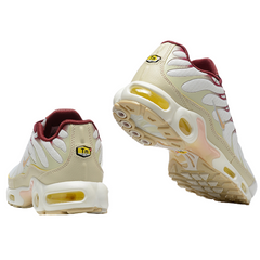 Nike Air Max Plus TN Sail & Team Red Sneakers