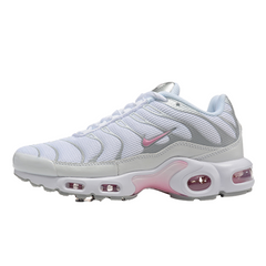 Nike Air Max Plus TN Summit White & Pink Rise Sneakers