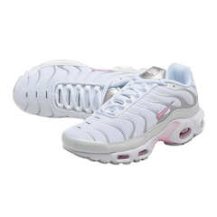 Nike Air Max Plus TN Summit White & Pink Rise Sneakers