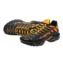 Nike Air Max Plus TN Black & Sundial Sneakers