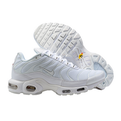 Nike Air Max Plus TN Triple White Sneakers