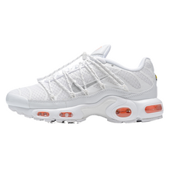 Nike Air Max Plus Utility White & Safety Orange Sneakers