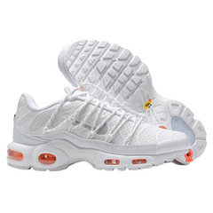 Nike Air Max Plus Utility White & Safety Orange Sneakers