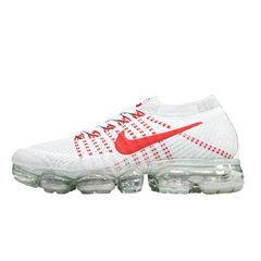 Nike Air VaporMax 2023 White and Red Sneakers
