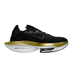 Nike Air Zoom Alphafly Next% 2 Black Gold Running Shoes
