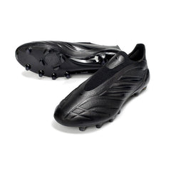 Adidas Copa Pure 4 Laceless Elite Black Firm Ground FG Football Boot
