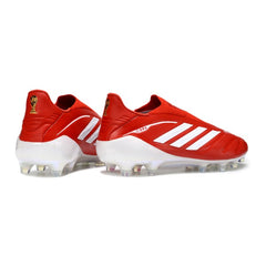 Adidas Copa Pure 4 Laceless Elite Red and White Pack Firm Ground FG Football Boot