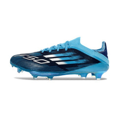 Adidas F50+ Elite Blue and Black Firm Ground FG Football Boot