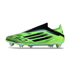 Adidas F50 Elite Laceless Green and Black Mixed Studs SG Football Boot